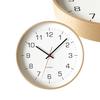 Фанерные часы KATOMOKU, натуральные, размер 4, km-61NARC, настенные часы с плавным ходом секундной стрелки, диаметр 30,4 см (радиоуправляемые часы)