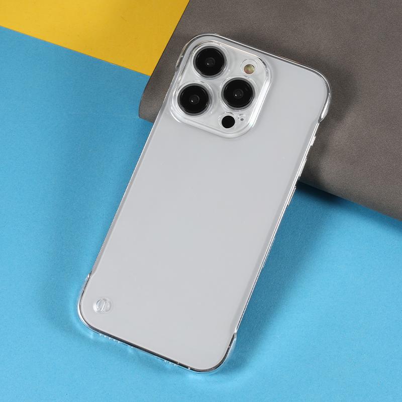 Для iPhone 13 Pro Max 6,7 дюйма Прозрачный Бесшовный Чехол Жесткий ПК Мобильный Ударопрочный Чехол для Сотового Телефона