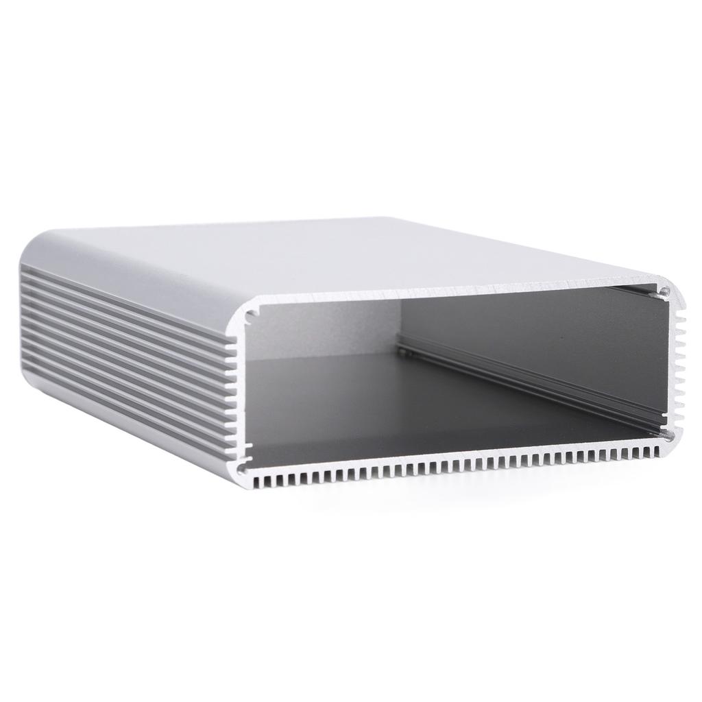 Корпус распределительной коробки из алюминиевого сплава, встроенный корпус 45x120x160 мм, матовое серебро