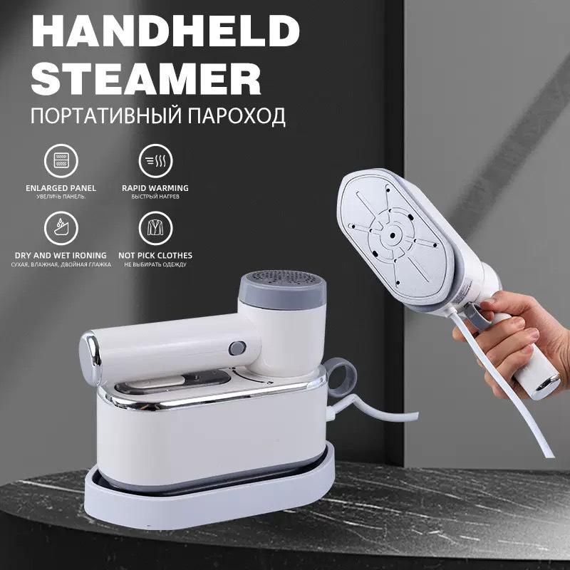 Portable Handheld Garment Steamer & Lint Remover Combo