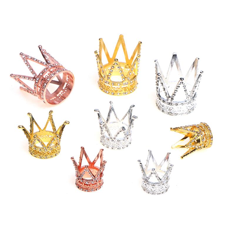 Аксессуары для кукол Металлическая корона Головной убор Аксессуары для волос для кукольного домика Игрушка