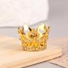 1/12 кукольный домик Мини принцесса Корона кукольный домик Моделирование Стразы Короны Маленькая тиара Кукольный дом Украшения Аксессуары