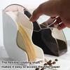 Coffee Filter Paper Holder with Dust-proof Cover Large Capacity Coffee Filter Holder Paper Storage Dispenser Rack
