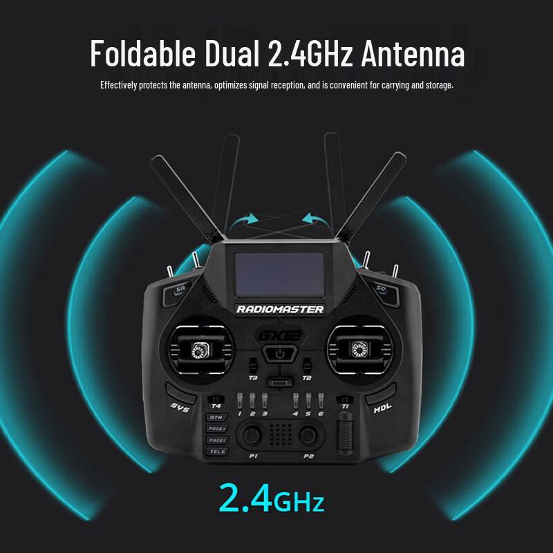 RADIOMASTER GX12 Crush ELRS Remote Controller