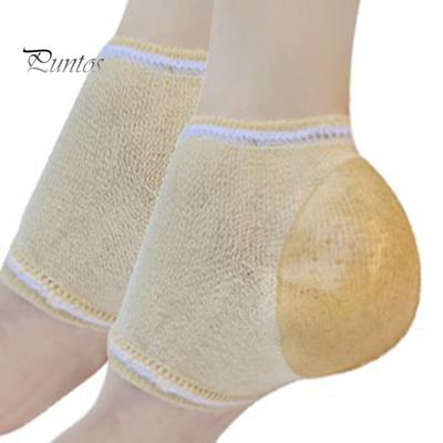 1 пара увлажняющих силиконовых носков для ремонта потрескавшихся пяток, носки без пальцев, высокоэластичные спа-гелевые носки для сухих потрескавшихся ног, увлажняющий лосьон для педикюра