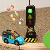 Funny Traffic Stop Signs Simulation Music Light Block Early Education Kids Toys