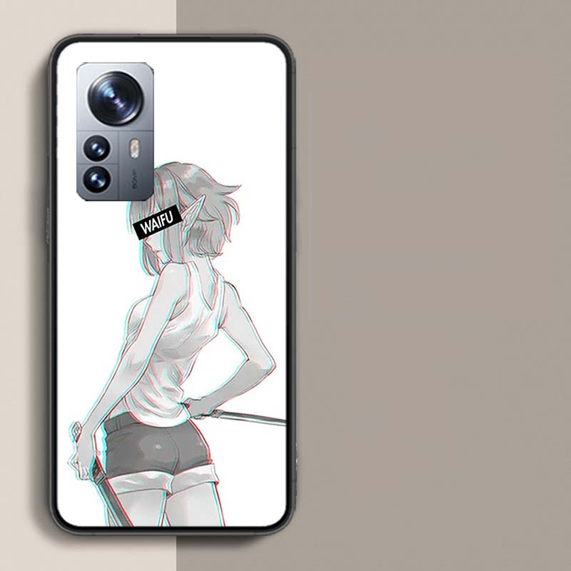 Крутой Сэмпай Аниме Ваифу Сексуальная Девушка Чехол для Телефона Для Xiaomi Mi 13 12T Poco F7 Pro 14 Ultra 15 Pro 12X 12 9 8 Lite 5G 11T 11i 10 10T