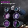 ED12X42 High Magnification HD Binoculars - Low Light Night Vision, Nitrogen-Filled, Waterproof, Portable for Travel