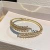 Light Luxury Wheat Ear Bracelet with High-end Feel, Elegant and Refined Bride's Style Bracelet