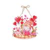 1 Piece New Valentine's Day Pink Door Hanging Decoration Party Scene Decoration Pendant