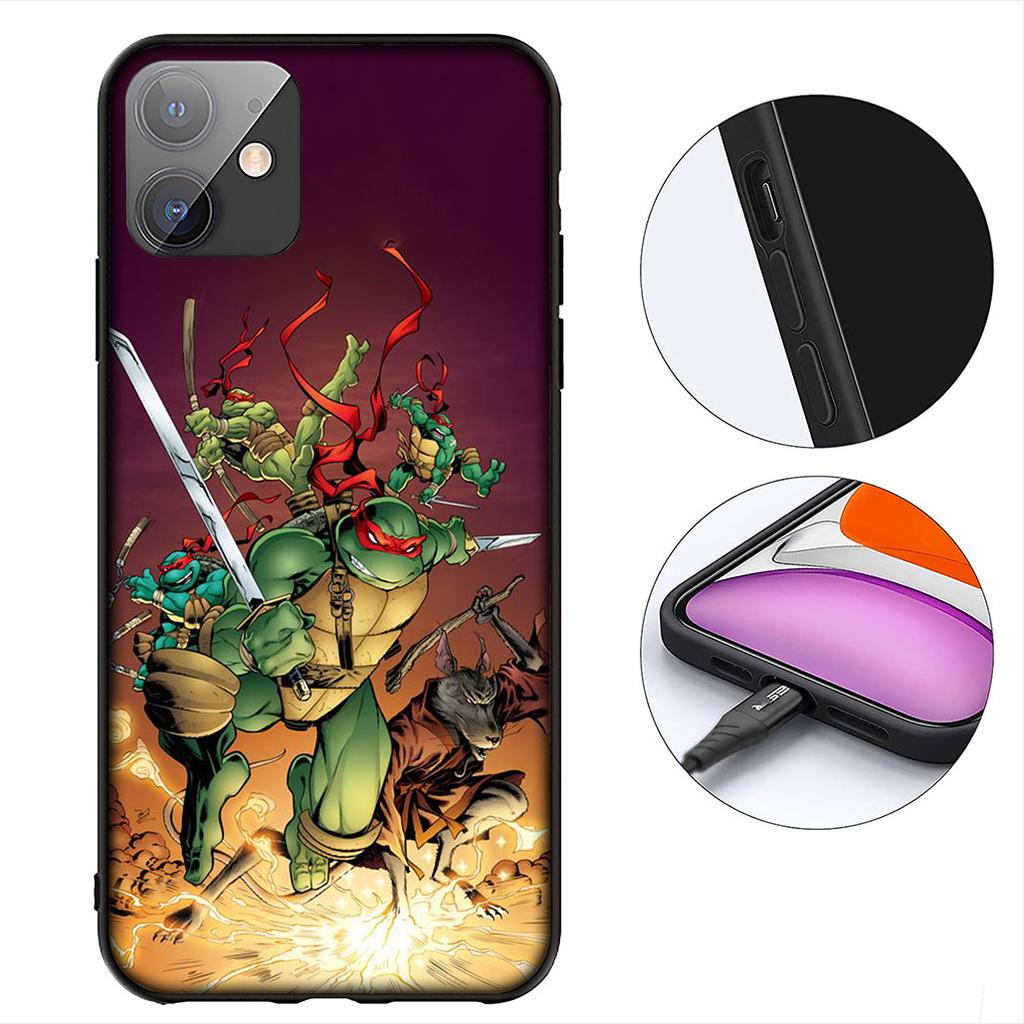 Cartoon n-Ninjas Wallpaper T-Turtles Phone Case for Samsung Galaxy A06 A05 A14 A50 A51 A52 A12 A13 A23 A70 A07 A25 A26 A72 A56