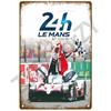 24 Lemans металлическая табличка на дом металлический плакат жестяная табличка настенный плакат винтажный ретро эстетический декор комнаты настенное искусство украшение