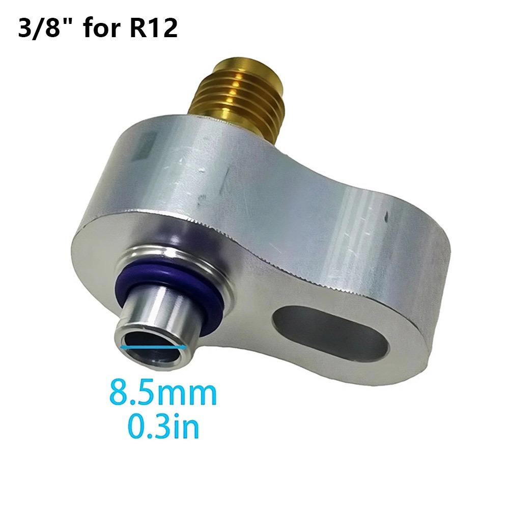 1 шт. Штекер для обнаружения утечек R134/R12 Металлический 3/8" 1/2" 5/8" 3/4" Штекер для утечки кондиционера Штекер конденсатора