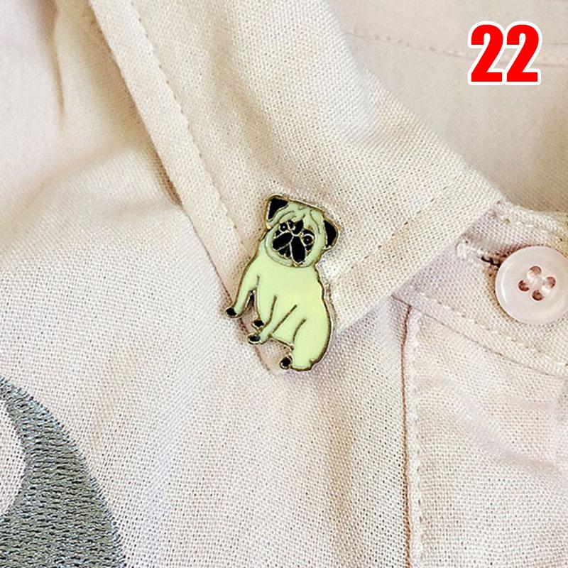 1PC Cartoon Pendant Dog Jewelry Dogs Brooches Pins Dachshunds Corgi Badge Decorated Cute Brooches