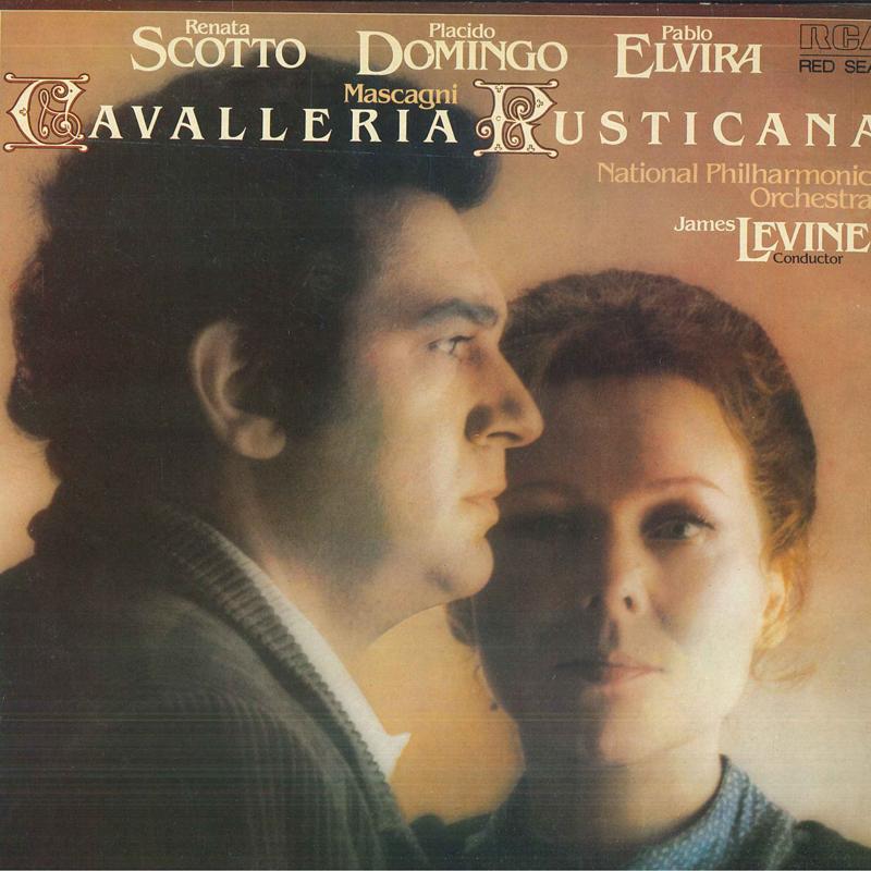 LP Record MASCAGNI, SCOTTO, DOMINGO, ELVIRA,  - Cavalleria Rusticana RL13091 RCA Japan Classical Used