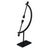 Gold Black Fixed Decorative Glass Ball Sphere Ornament Crystal Ball Base Home Decor Display Stand