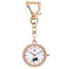 Pocket Watch Keychain Watch Analog Cat Brown Pink Catomi [Fieldwork] Women's JN030-5