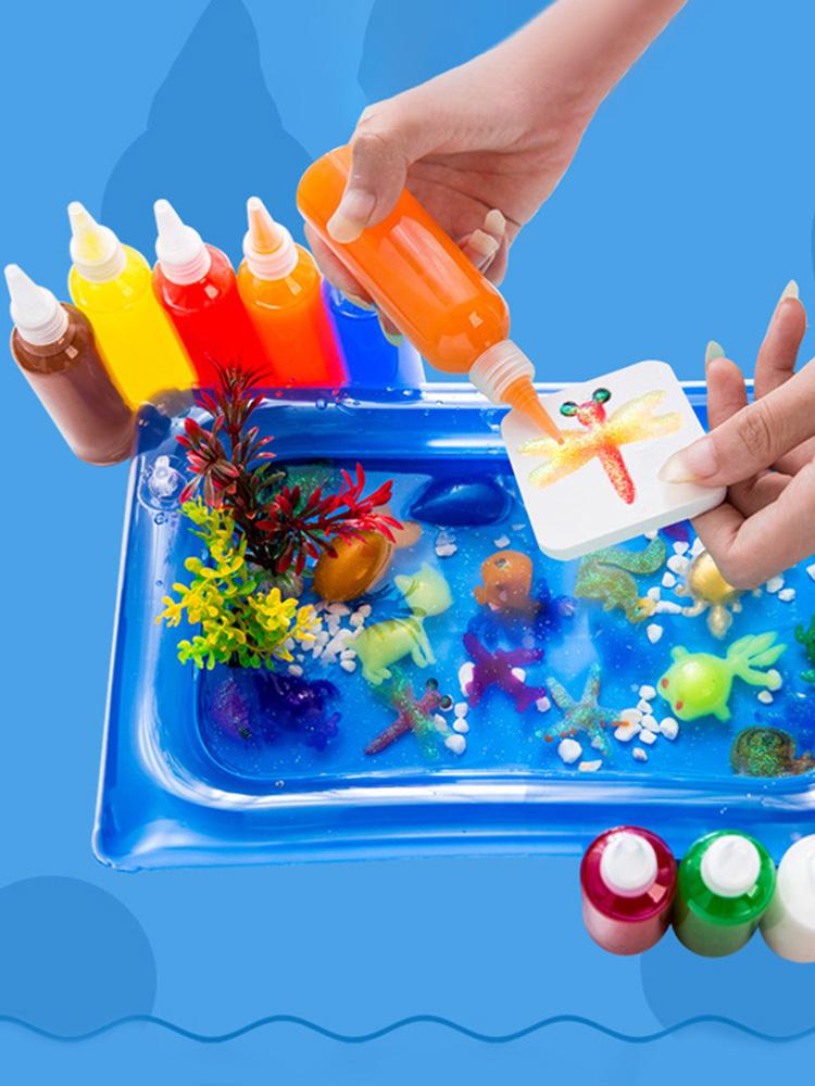 Волшебный водный эльф набор игрушек Aqua Fairy Water Gel Aqua Gel для детей Дети Ручная работа DIY Волшебная фея Водный эльф Волшебный водный гелевый набор