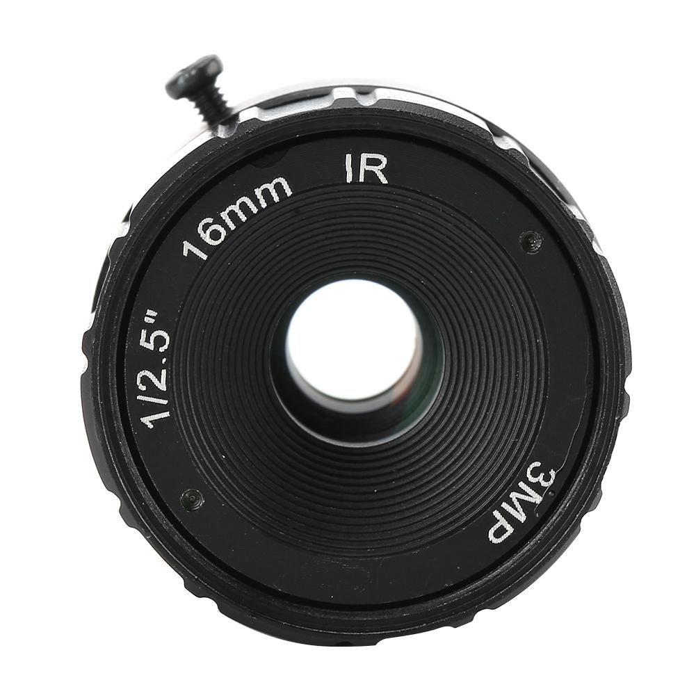 CCTV Fixed Lens 16mm 3MP Mount CS High Definition for Camera