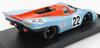 Brumm 1/43 Porsche 917K 24 часа Ле-Мана 1970 #22 GULF ХЭЙЛВУД - ХОББС BRUMM LE MANS Миниатюрный автомобиль