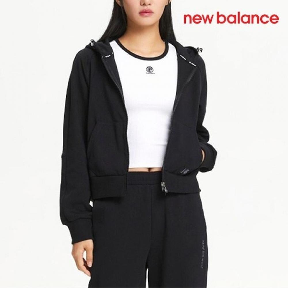 New Balance Худи на молнии Half Club C28 Nbmde4W832 19 W Signature Nun