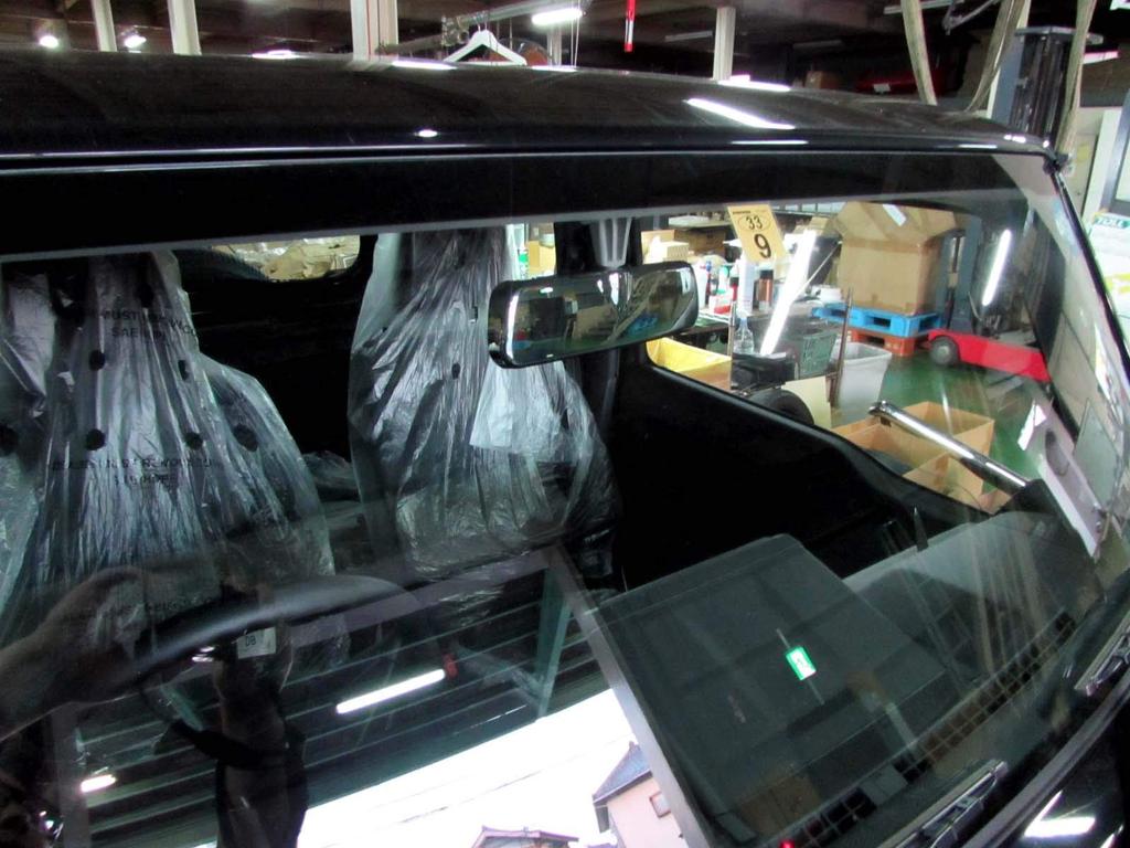 BRIGHTZ Хромированная накладка на зеркало заднего вида для Jimny Sierra JB74W [ROOM-MIR-007] Зеркало заднего вида для JB74, JB B74, 74 (Код продукта: 30736)