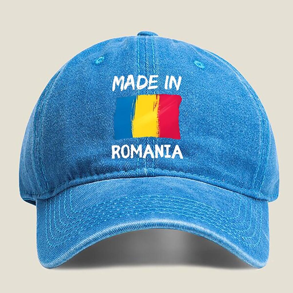 Made in RoUnisexia Flag Fashion Washed Baseball Cap Hat Outdoor Activities