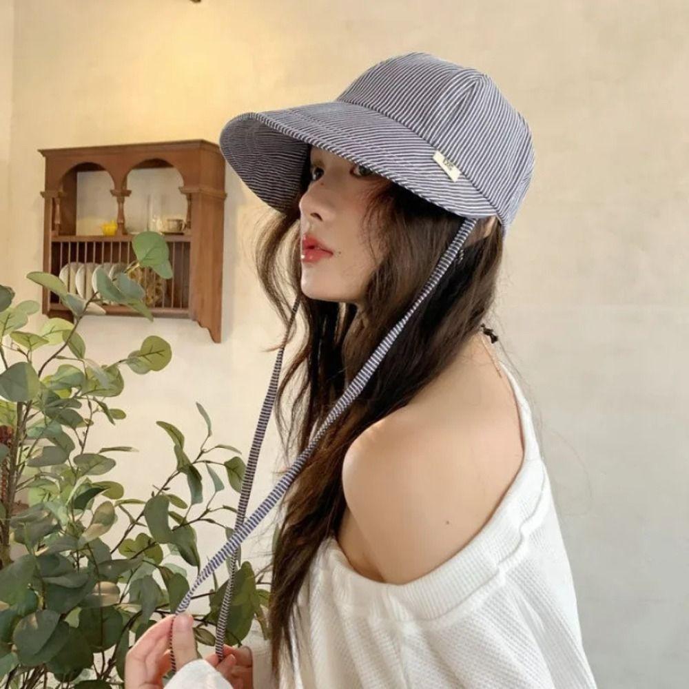 Breathable Sunscreen Hat Adjustable Baseball Cap Casual Bucket Hat Outdoor Beach Travel