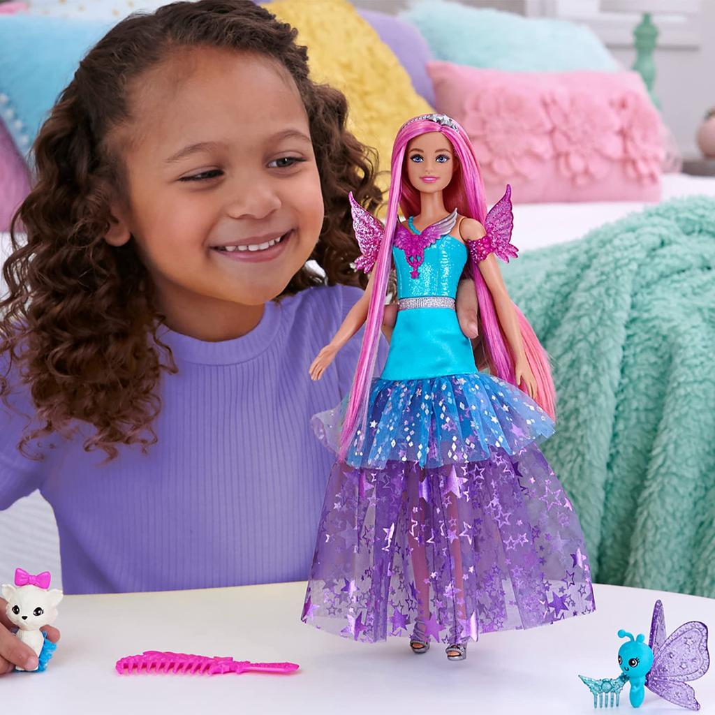 barbie Малибу Тач в фильме аксессуар играет лет и HLC32 Magic/Появилась "Барби"! ? [Кукла-наряд] [Кукла, набор] [3 шт.] [Подарок]