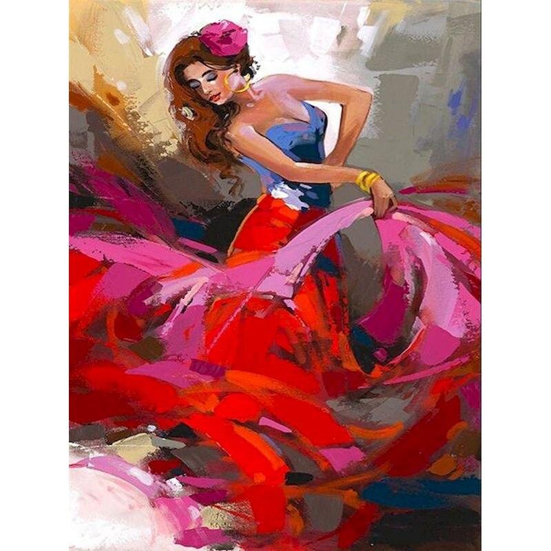 Ballet Girl New Painting Diamond Rhinestones 5d Diy Diamond Embroidery Sale Portrait Lovers Mosaic Home Decor