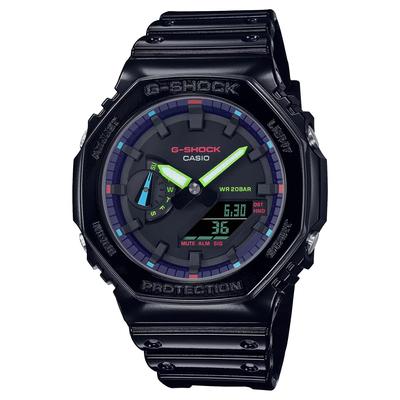 Часы CASIO Размер Overseas Модель G-SHOCK GA-2100RGB-1A Мужские [Товар]