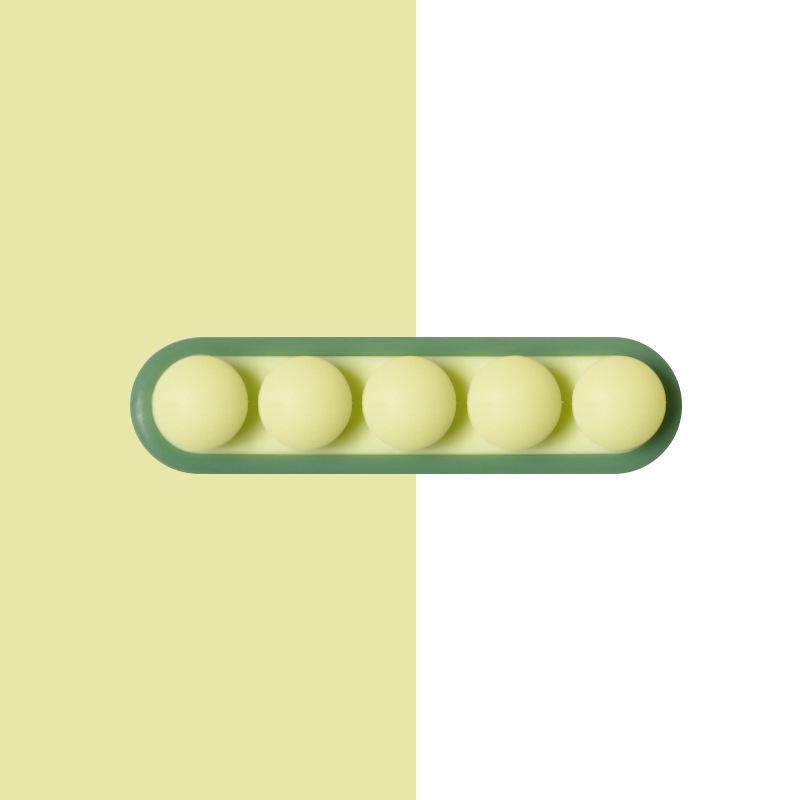 Силиконовый держатель для кабеля Peas, зажимы для укладки кабеля, самоклеящийся органайзер для кабеля USB, кабель для зарядки, шнур питания, мышь