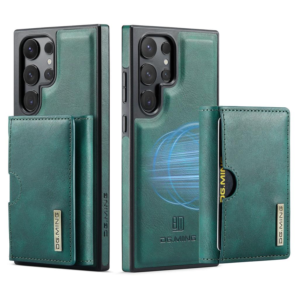 Съемный магнитный чехол-кошелек для Samsung Galaxy S25 Ultra S24 S23 S22 Plus S21 для Magsafe RFID-блокирующий держатель для карт