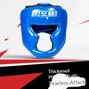 Boxing Helmet Leather Karate Muay Thai Sanda Training Adults Kids Head Guard Taekwondo Helmets Full-Covered Thickened Men Women