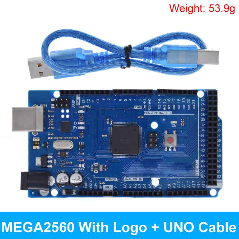 TZT Mega2560 ATMEGA16U2 / Pro Mini MEGA 2560 Mega+WiFi R3 ATmega2560 CH340G Для Arduino Mega R3 Плата разработки ESP8266