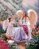 Алмазная картина, полные эльфы и ангелы, стразы, Алмазная вышивка, распродажа, цветочные картины из стразов, мозаика для дома