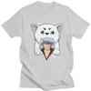 Женская футболка Kawaii Gintama Gintoki Sakata с коротким рукавом Sadaharu, футболка с графическим рисунком, хлопковые футболки с аниме манга, топы, товары
