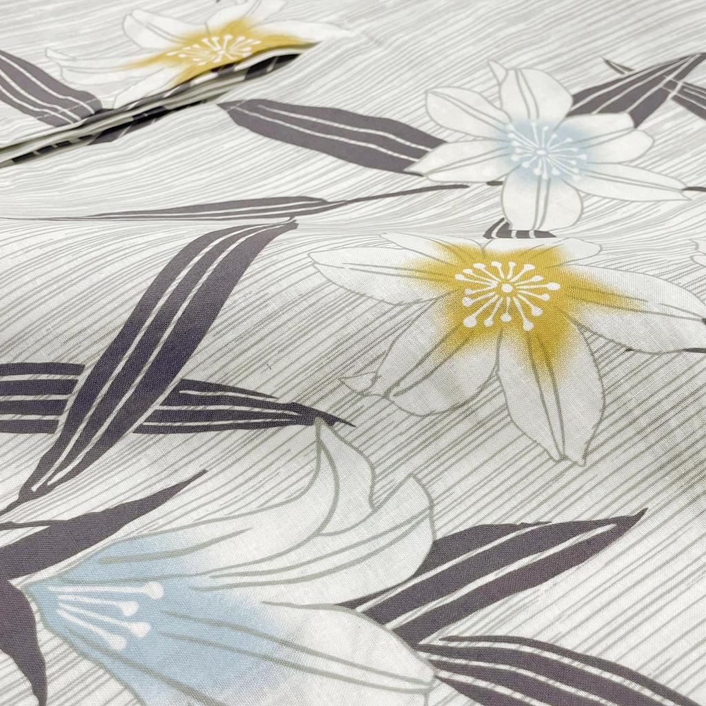 Fuuka Separate Free Lily White Two-Piece Yukata, Women's, Adult, Size, Pattern,