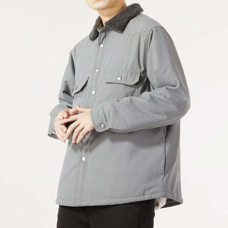 Nike Спортивная повседневная теплая хлопковая куртка мужская куртка ярко-стально-синего цвета FQ0513-084