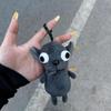 Забавный Плюшевый Щенок Питомец Брелок Подвеска Милая Кукла Подвеска на Рюкзак Странная Милая Плюшевая Собака Чихуахуа Кукла Подарки Подвеска на Школьную Сумку