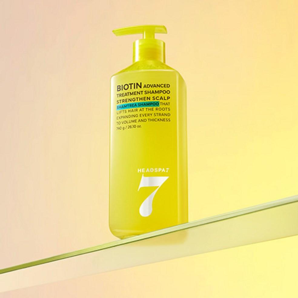 Headspa7 Биотин Улучшенный Уход Шампунь 740г