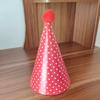 Children'S Birthday Hat Polka Dot Plaid Pompom Party Hat Baby Birthday Party Decoration Birthday Hat