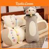 Cartoon Long Cat Pillow Plush Toy Animal Stuffed Doll Decorations Kids Gift