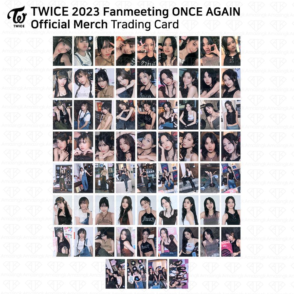 Twice Фан-встреча «ONCE AGAIN» в честь 8-й годовщины. Всплывающая карточка с коллекционной карточкой MD.