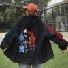 Моя геройская академия аниме с капюшоном Midoriya Izuku Print Hooded Men Women Zipper Jacket Свободная повседневная толстовка Harajuku Zipper Jacket