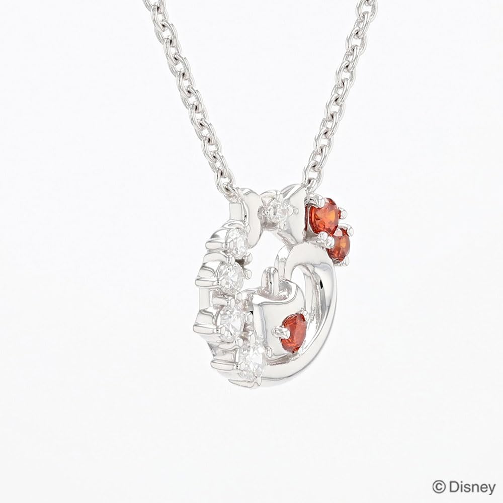 Серебряный кулон Disney Snow White с кубическим цирконием Apple VPCDS20194 [Disney]