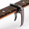 Professional Metal Guitar Capo Tuner Clamp Key Trigger Single Hand Clip Zinc Alloy for Acoustic Electric Guitar with Pick Holder