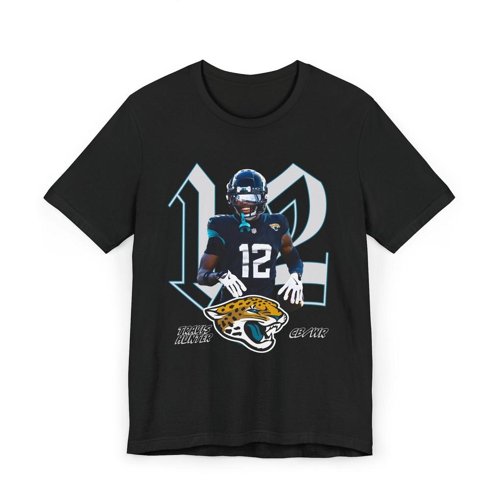 Travis Hunter Jaguar Pride 12 T-and kids tshirt