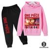 One Piece Hoodie Suit Men's Anime Sports Autumn and Winter Pullover Hoodie Streetwear Must-Have Casual Sweatshirt
