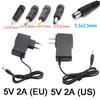 DC 5V 2A Power Supply Charger AC 100-240V Adapter Converter 5.5*2.1mm 4.0*1.7mm 3.5*1.35mm 2.5*0.7mm DC Plug